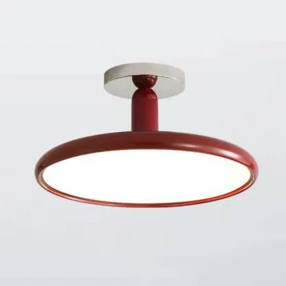 1" Dimmable LED Semi Flush Ceiling Light for Residential Use