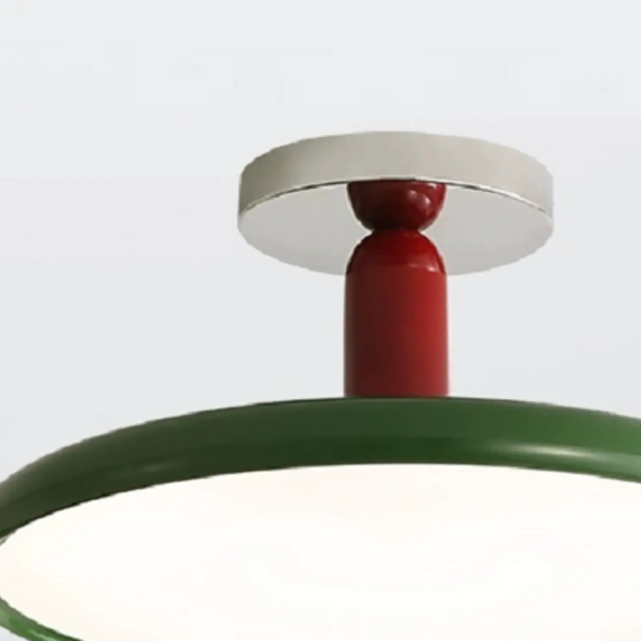 1" Dimmable LED Semi Flush Ceiling Light for Residential Use | homeyfad