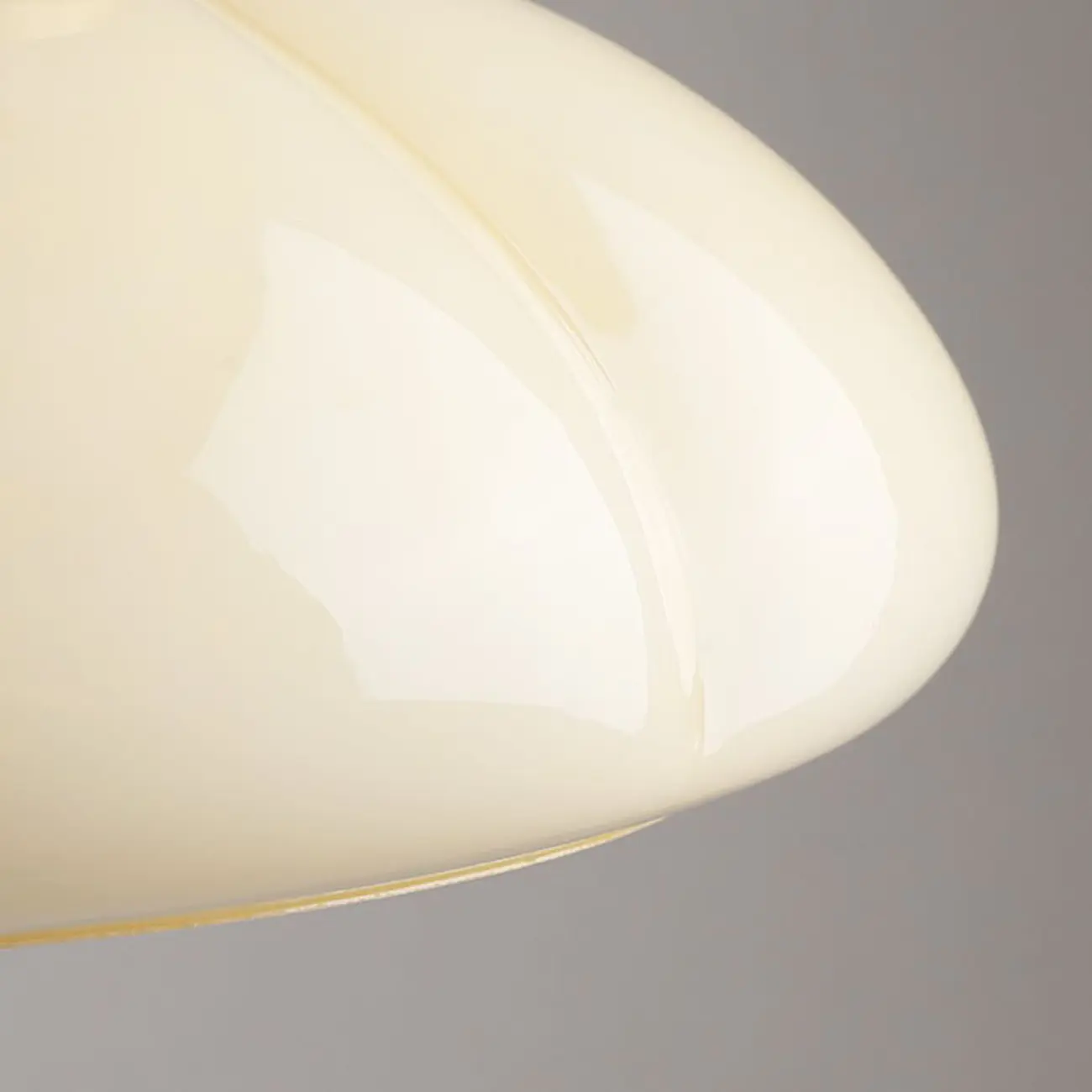 Modern Gold Glass Semi Flush Ceiling Light for Living Room Image - 15 | homeyfad