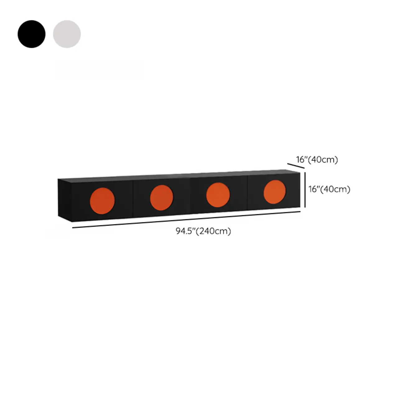 Minimalist Wood 4-Cabinet White TV Stand for Living Room Image - 13 | homeyfad