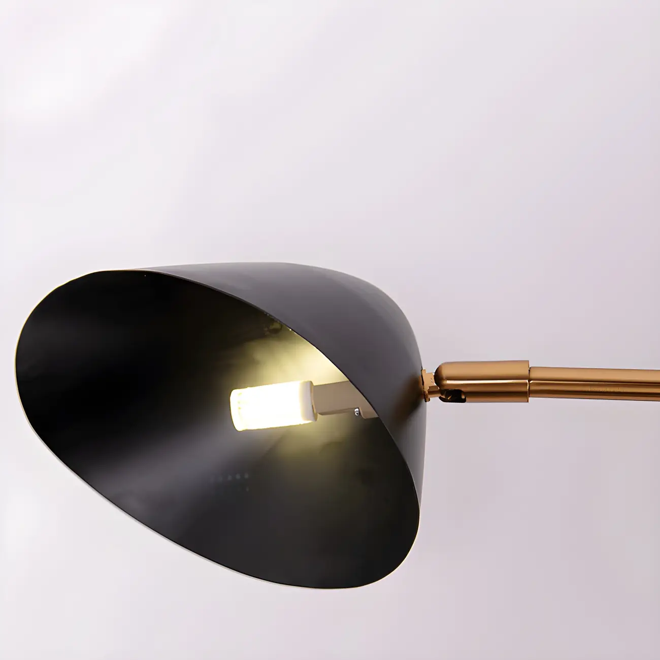 Black Metal Swing Arm Plug in Wall Sconce for Bedroom | homeyfad