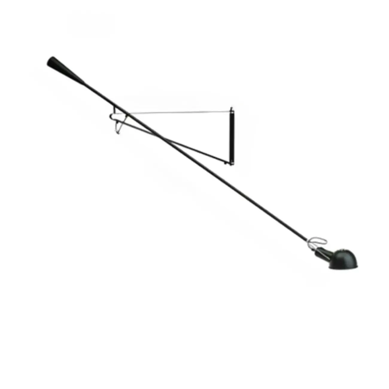 Modern Minimalist Adjustable Metal Wall Light with Switch Image - 4