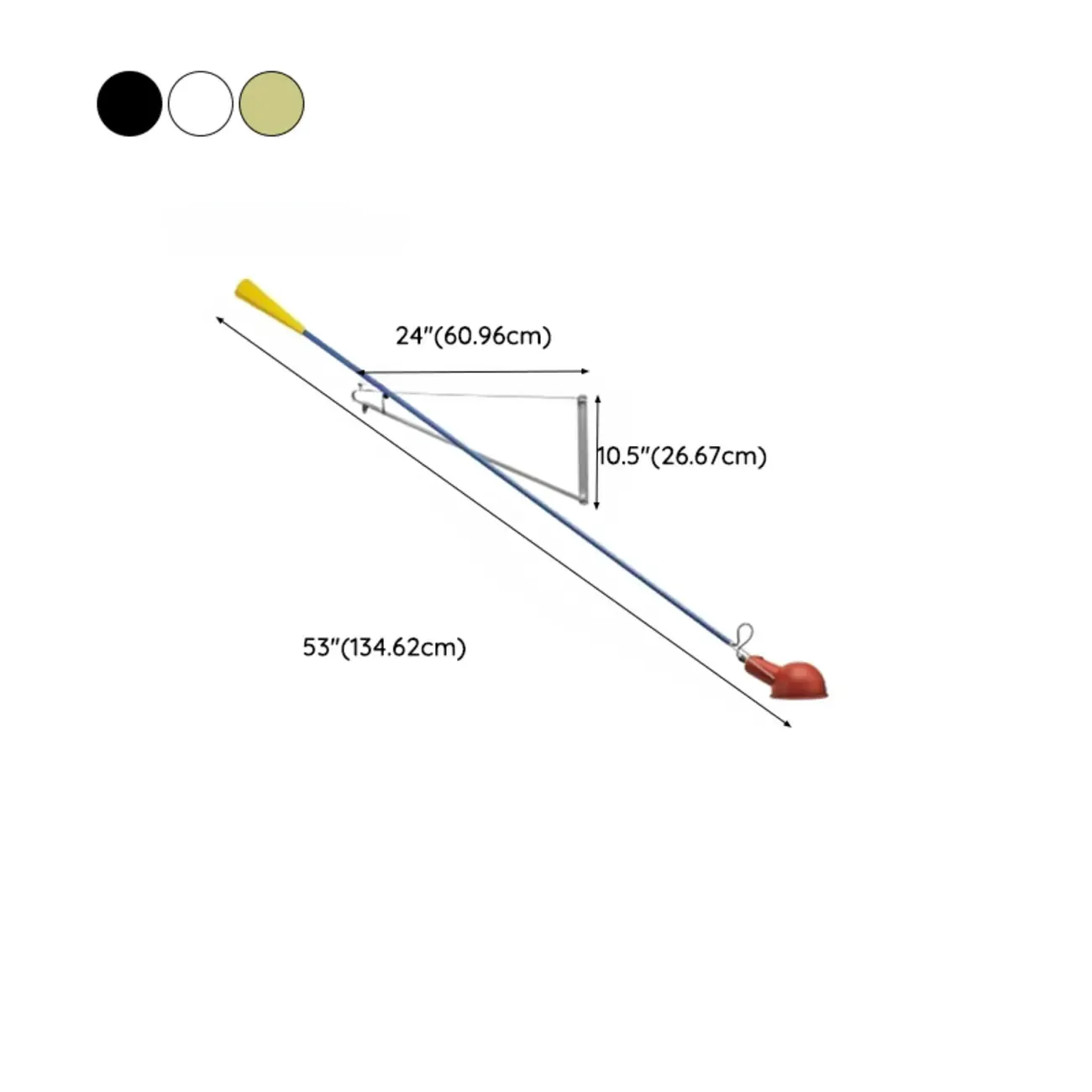Modern Minimalist Adjustable Metal Wall Light with Switch Image - 16