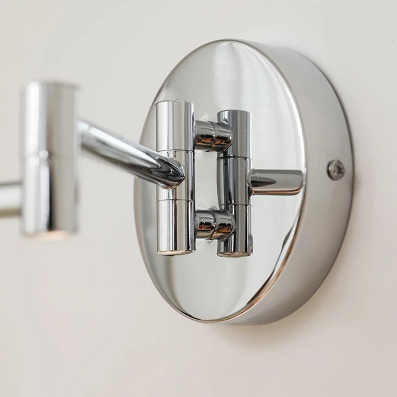 Modern Metal Wall Light with Rocker Arm for Bedroom Image - 17 | homeyfad