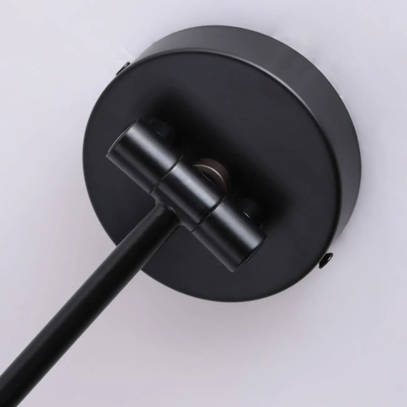 Modern Minimalist Conial Swing Arm Wall Light for Bedside | homeyfad