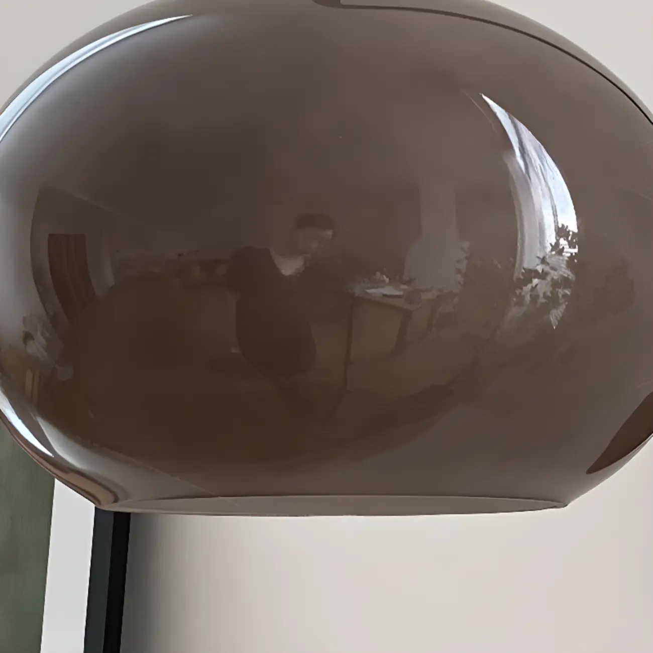 Modern Wall Light with Wooden Base and Glass Shade Image - 8 | homeyfad