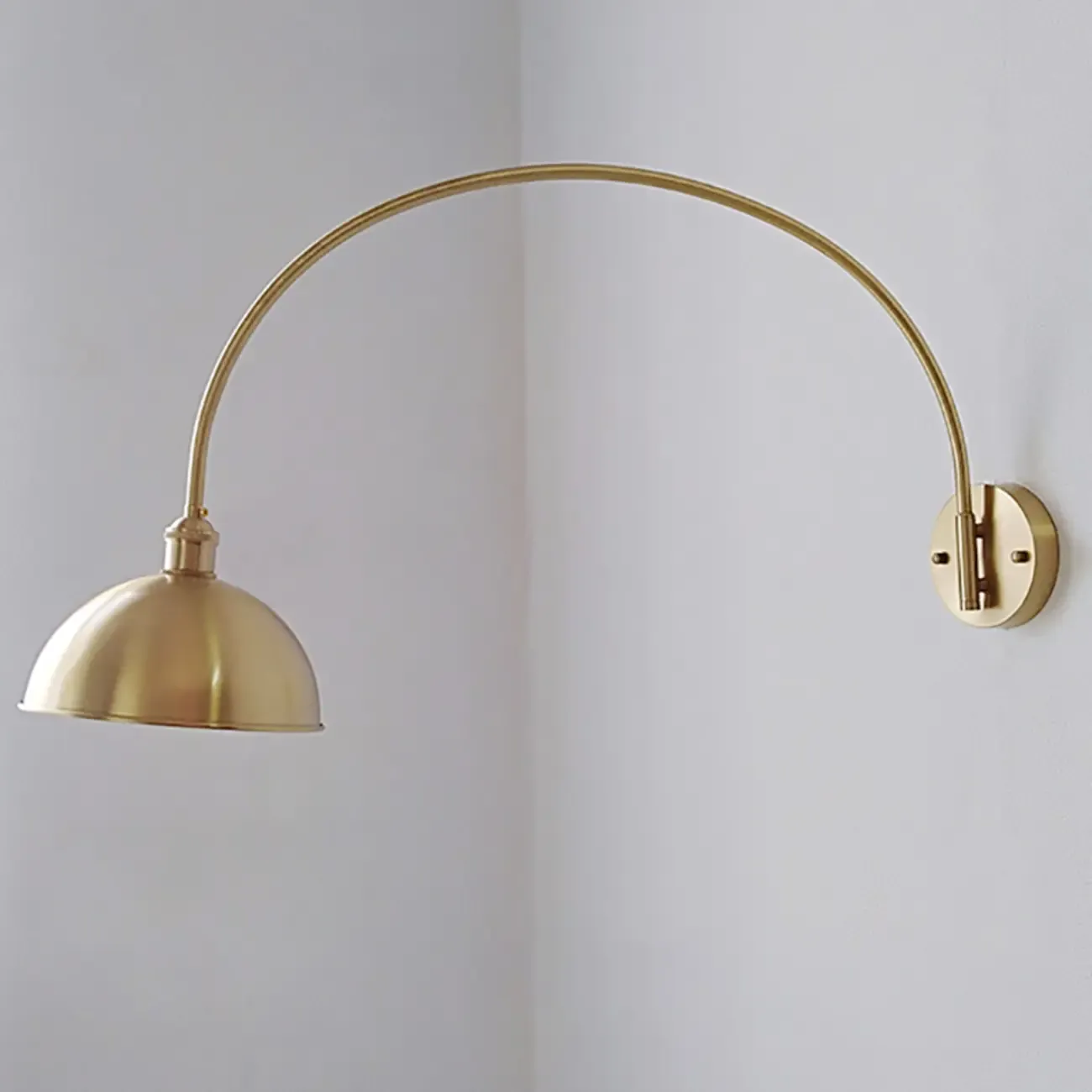 15 to 19 Inch Swing Arm Wall Light for Living Room Decor Image - 8