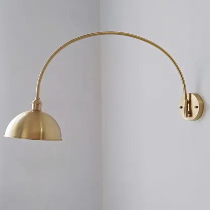 15 to 19 Inch Swing Arm Wall Light for Living Room Decor Image - 8