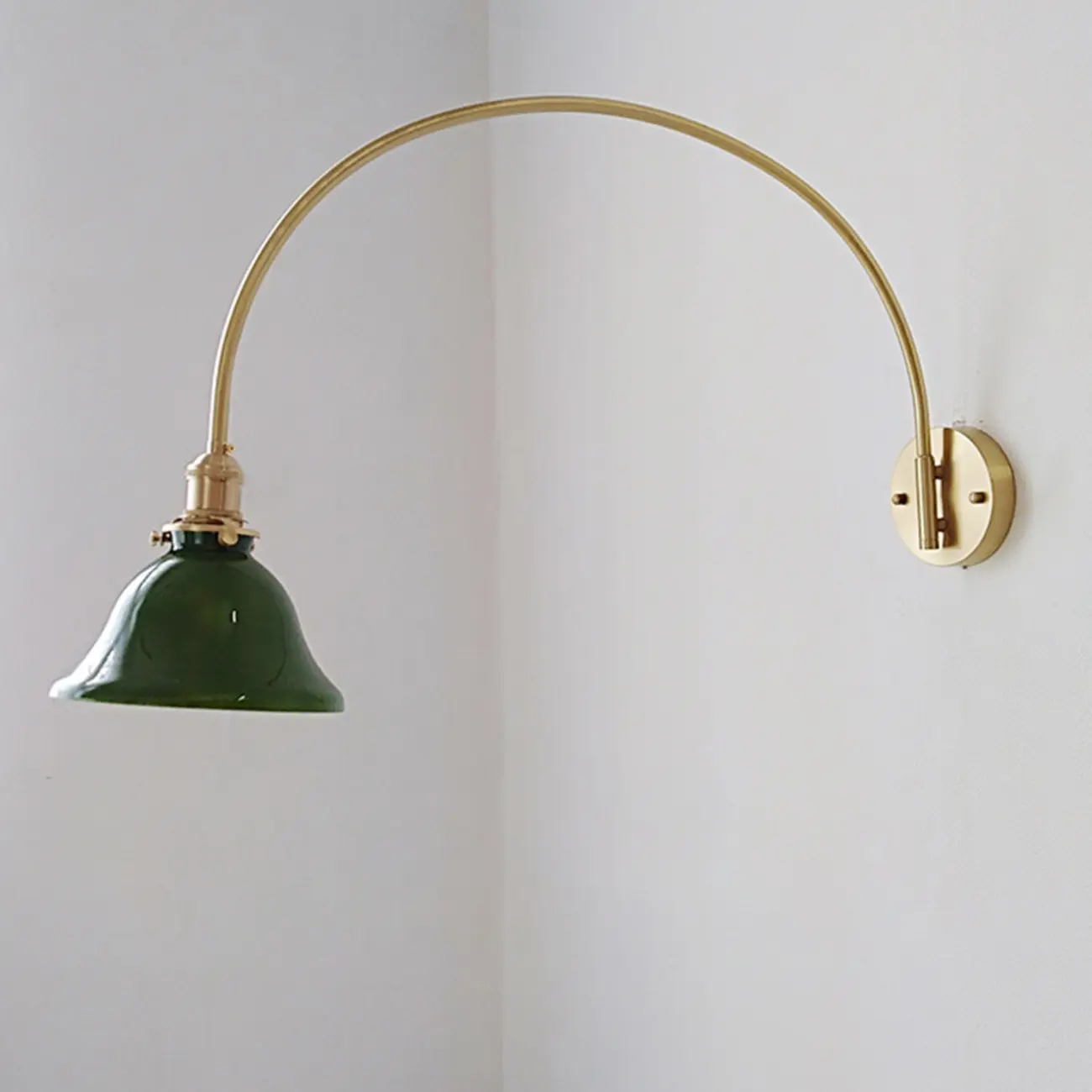 15 to 19 Inch Swing Arm Wall Light for Living Room Decor Image - 11 | homeyfad