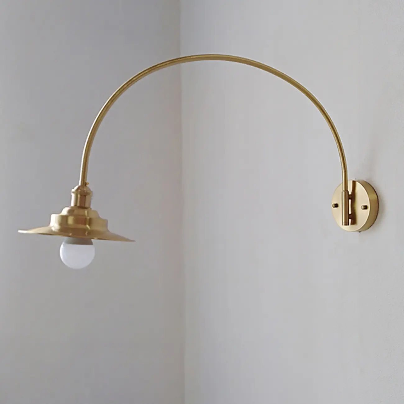 15 to 19 Inch Swing Arm Wall Light for Living Room Decor Image - 13 | homeyfad