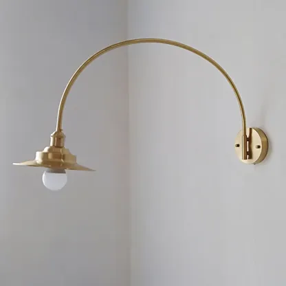 15 to 19 Inch Swing Arm Wall Light for Living Room Decor Image - 13