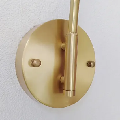 15 to 19 Inch Swing Arm Wall Light for Living Room Decor Image - 14