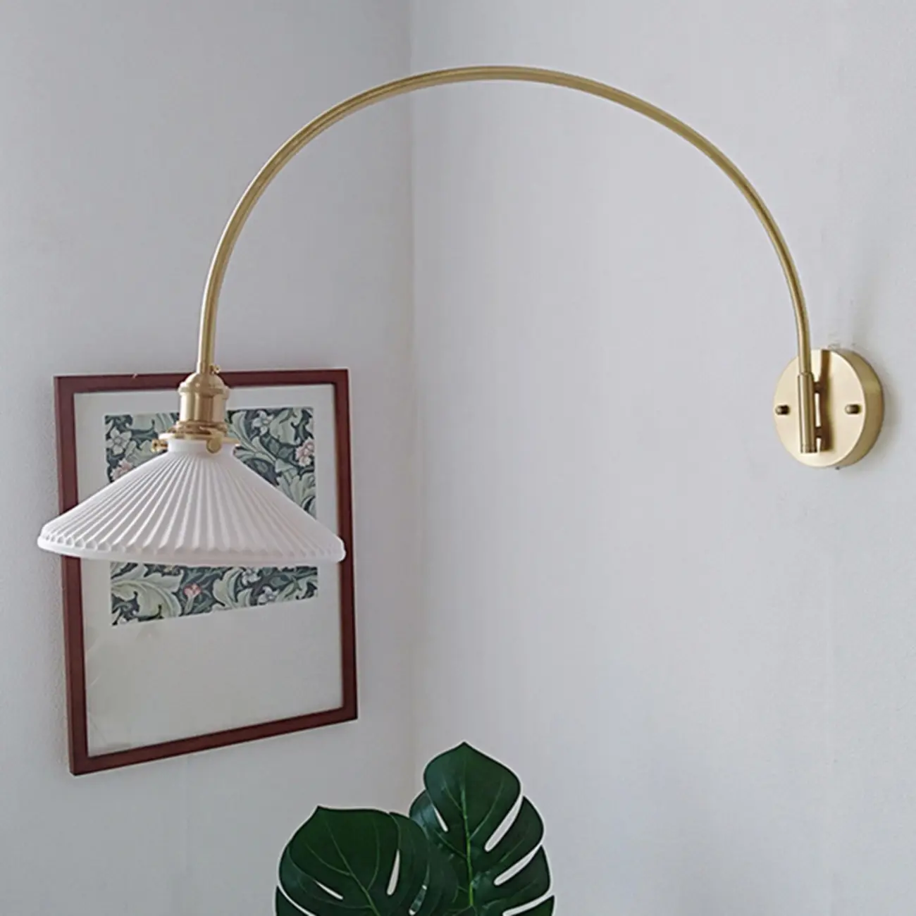 15 to 19 Inch Swing Arm Wall Light for Living Room Decor Image - 20 | homeyfad