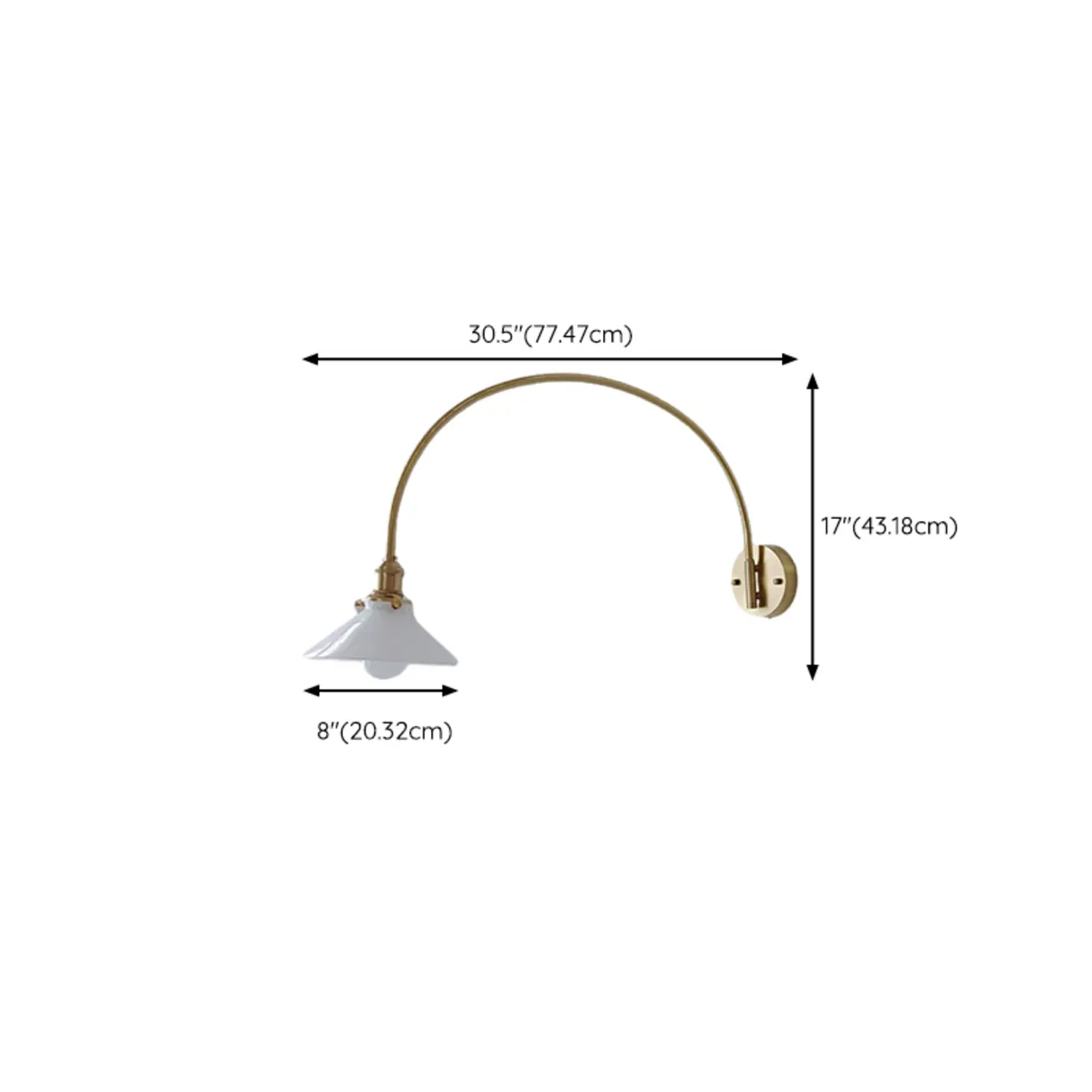 15 to 19 Inch Swing Arm Wall Light for Living Room Decor Image - 25 | homeyfad