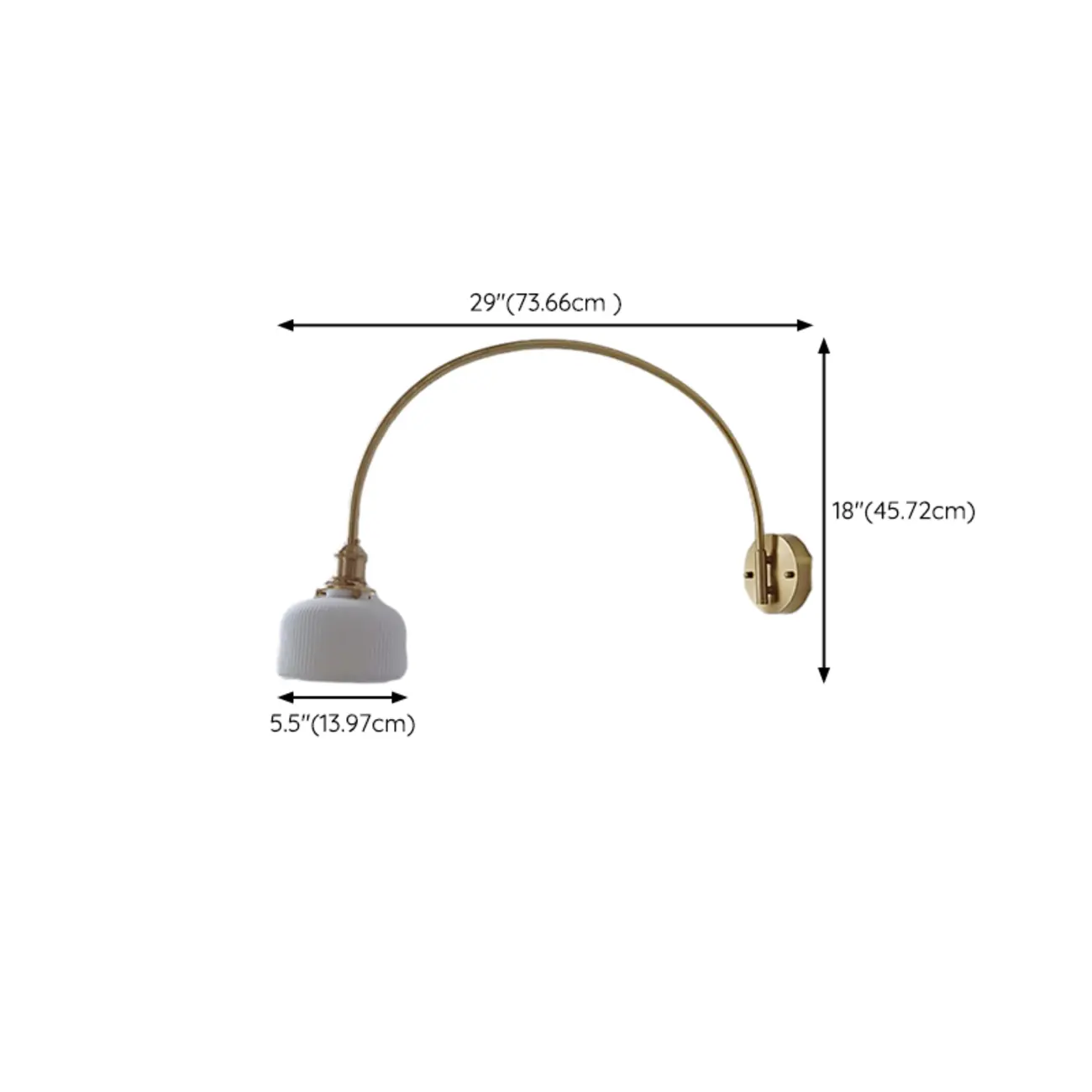 15 to 19 Inch Swing Arm Wall Light for Living Room Decor Image - 26 | homeyfad