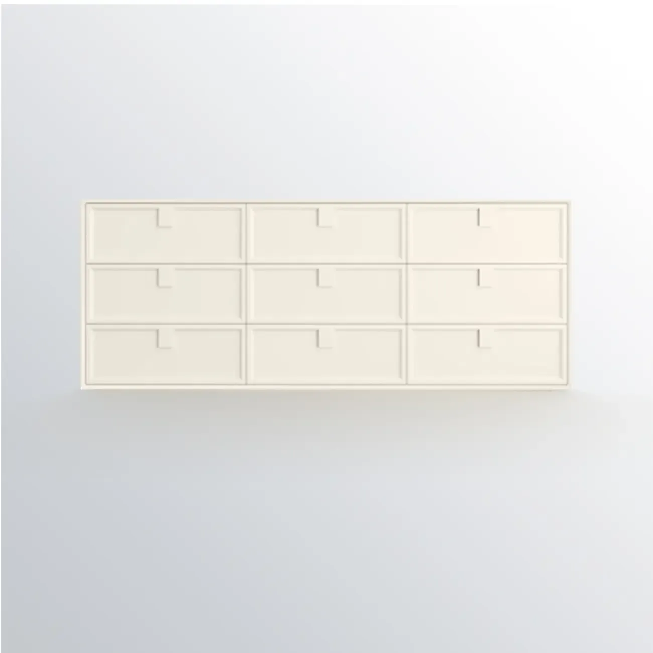 Modern White Bedroom Accent Cabinet with Multi-Size Options Image - 2