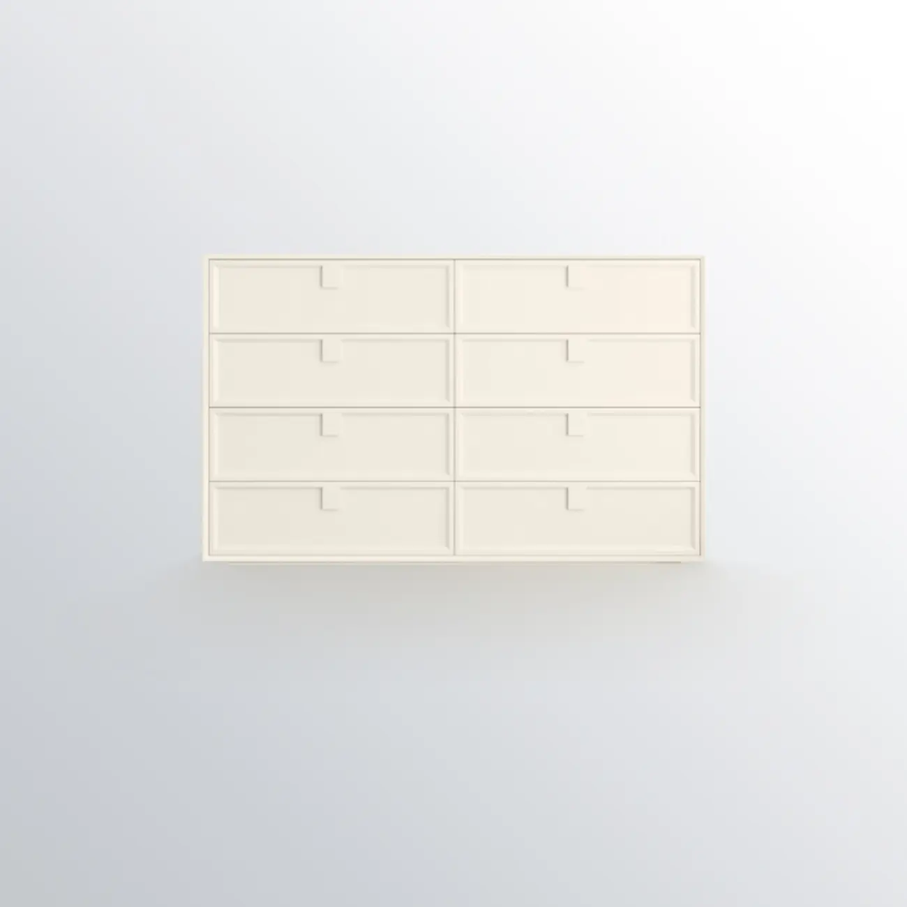 Modern White Bedroom Accent Cabinet with Multi-Size Options Image - 3 | homeyfad