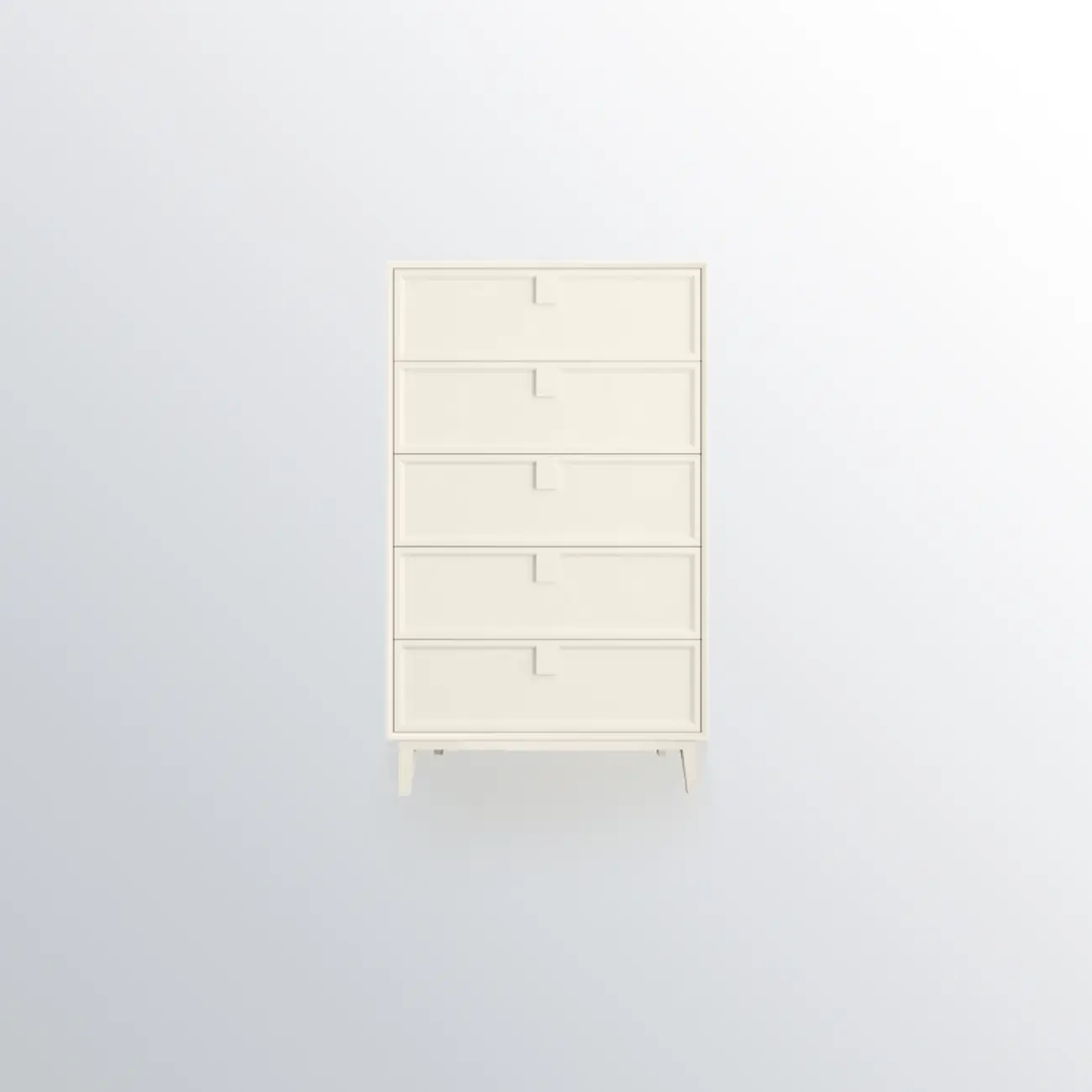 Modern White Bedroom Accent Cabinet with Multi-Size Options Image - 4 | homeyfad