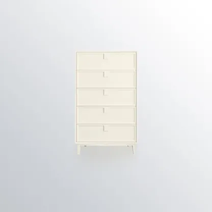 Modern White Bedroom Accent Cabinet with Multi-Size Options Image - 4