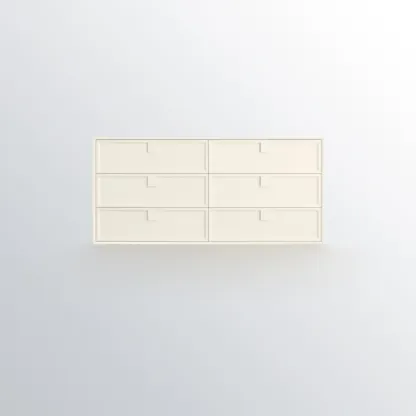 Modern White Bedroom Accent Cabinet with Multi-Size Options Image - 5