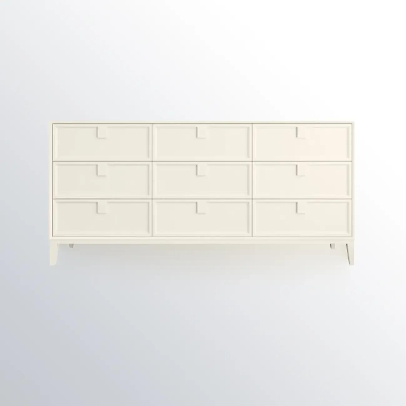 Modern White Bedroom Accent Cabinet with Multi-Size Options Image - 7