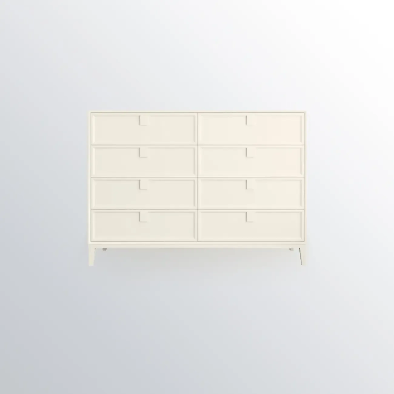 Modern White Bedroom Accent Cabinet with Multi-Size Options Image - 10