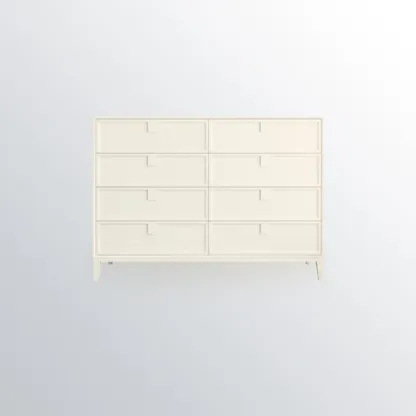 Modern White Bedroom Accent Cabinet with Multi-Size Options Image - 10