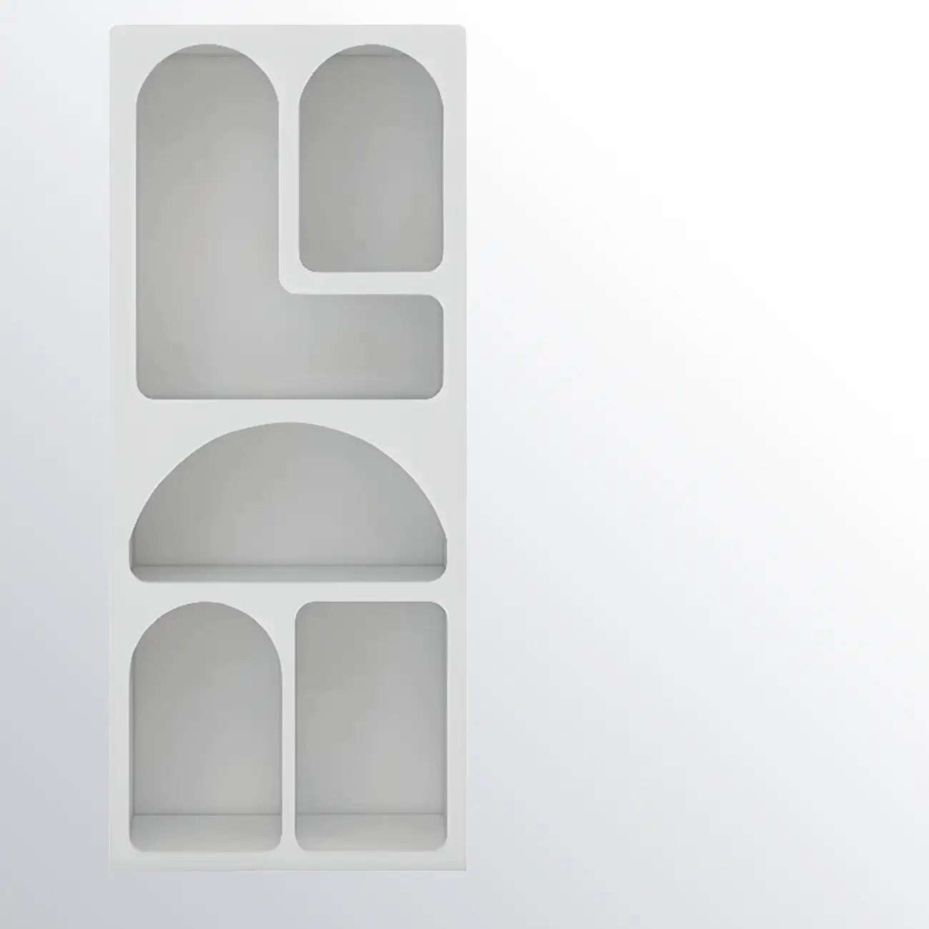 Modish Wooden Cabinets for Living Room with Exterior Shelf  Image - 4 | homeyfad