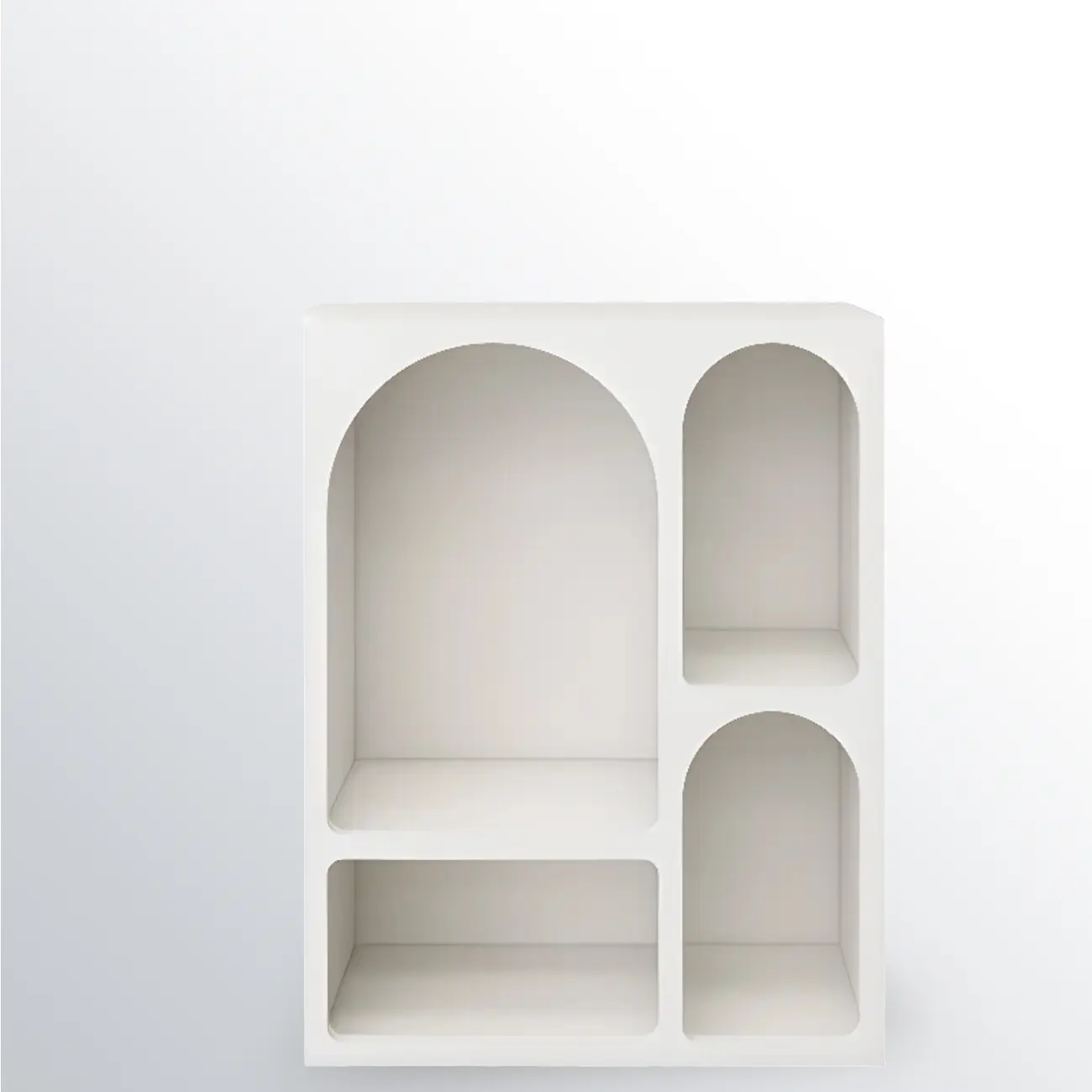 Modish Wooden Cabinets for Living Room with Exterior Shelf  Image - 12 | homeyfad