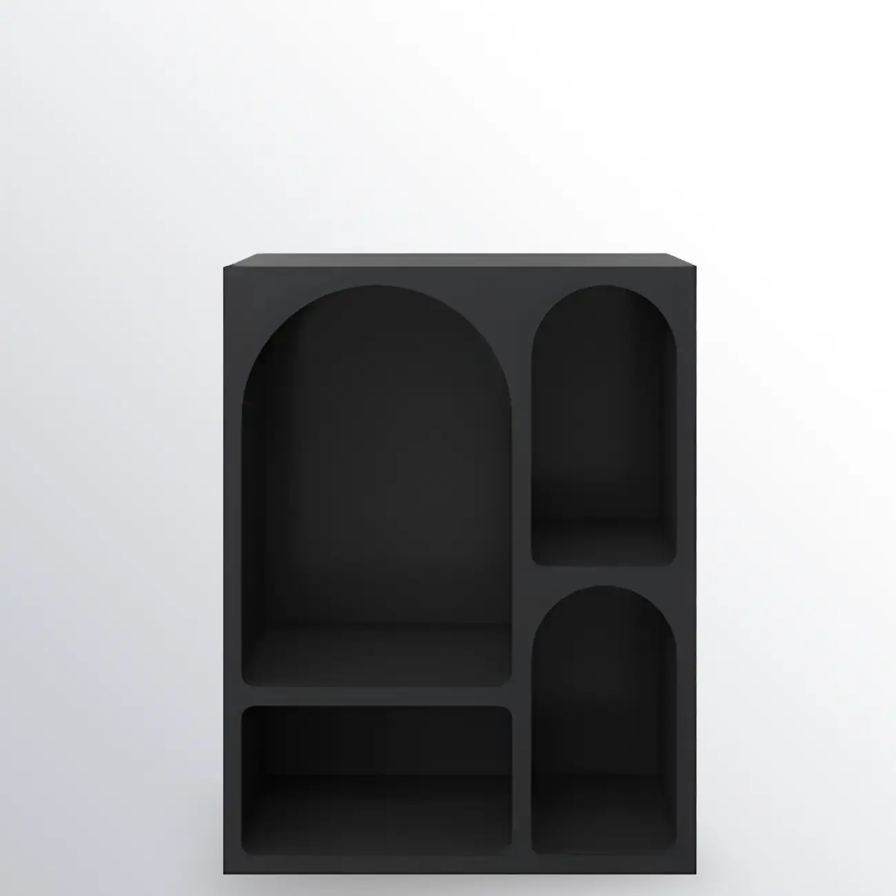 Modish Wooden Cabinets for Living Room with Exterior Shelf  Image - 13 | homeyfad