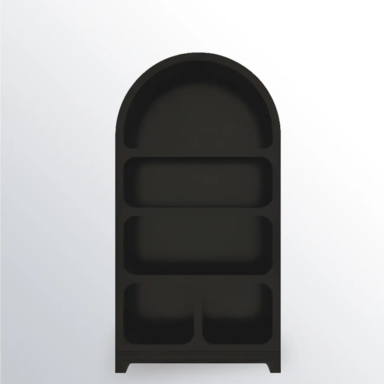 Modish Wooden Cabinets for Living Room with Exterior Shelf  Image - 14 | homeyfad