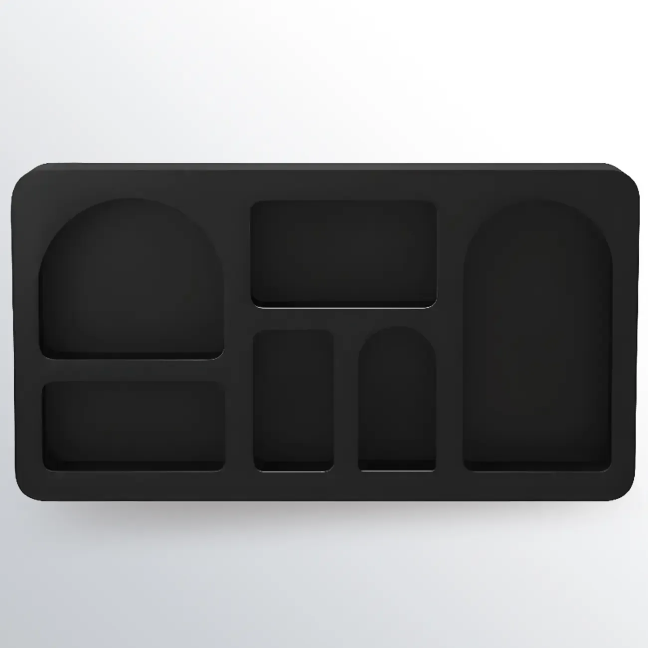 Modish Wooden Cabinets for Living Room with Exterior Shelf  Image - 16