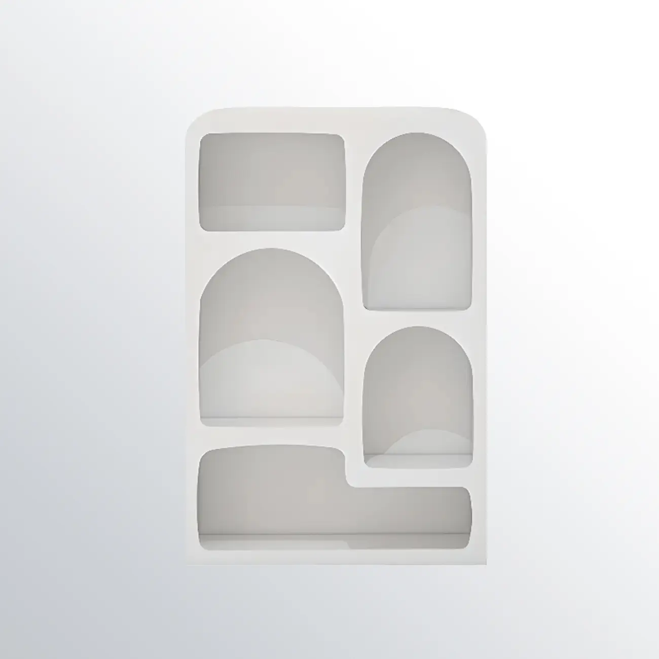 Modish Wooden Cabinets for Living Room with Exterior Shelf  Image - 23 | homeyfad