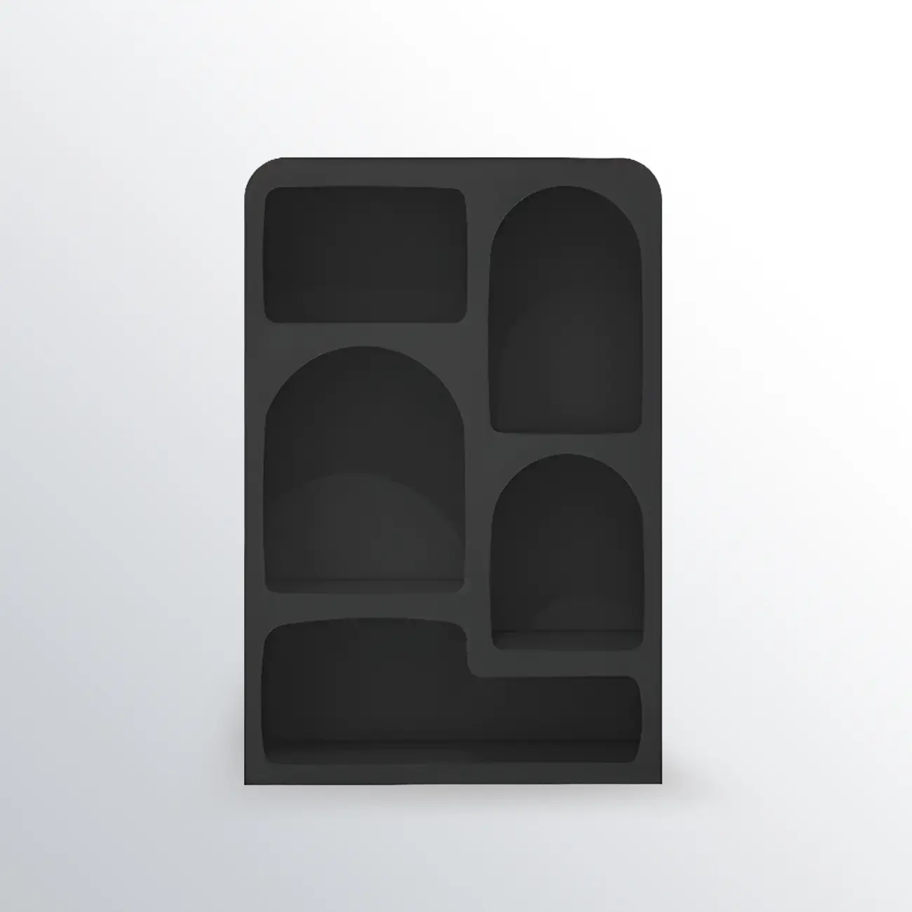 Modish Wooden Cabinets for Living Room with Exterior Shelf  Image - 24 | homeyfad