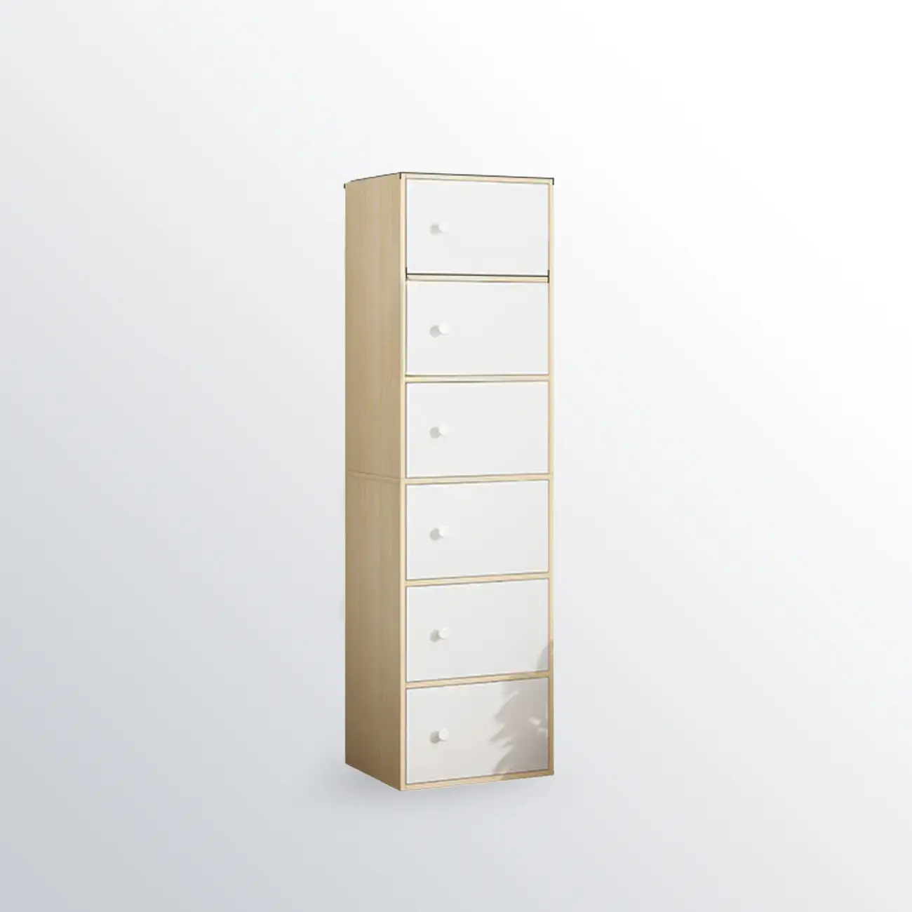 60"Modern White Freestanding Cabinets for any Space  Image - 5 | homeyfad