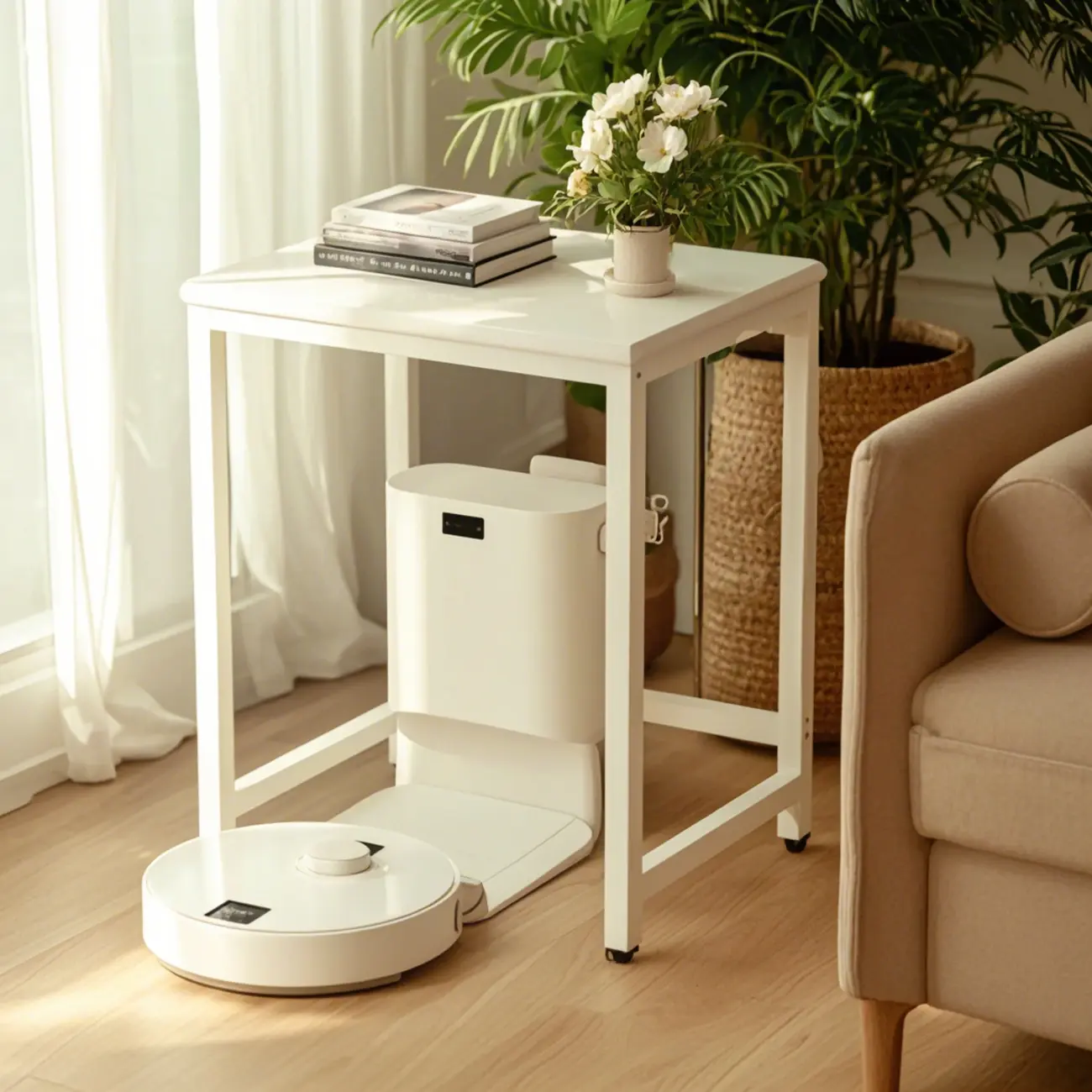 Modern Marble Sofa Side Table Image - 1 | homeyfad