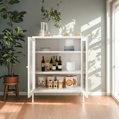 Modern Freestanding Storage Cabinet Suitable for Living Room   Image - 26