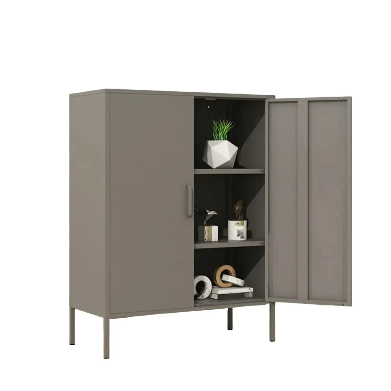 Modern Freestanding Storage Cabinet Suitable for Living Room   Image - 12