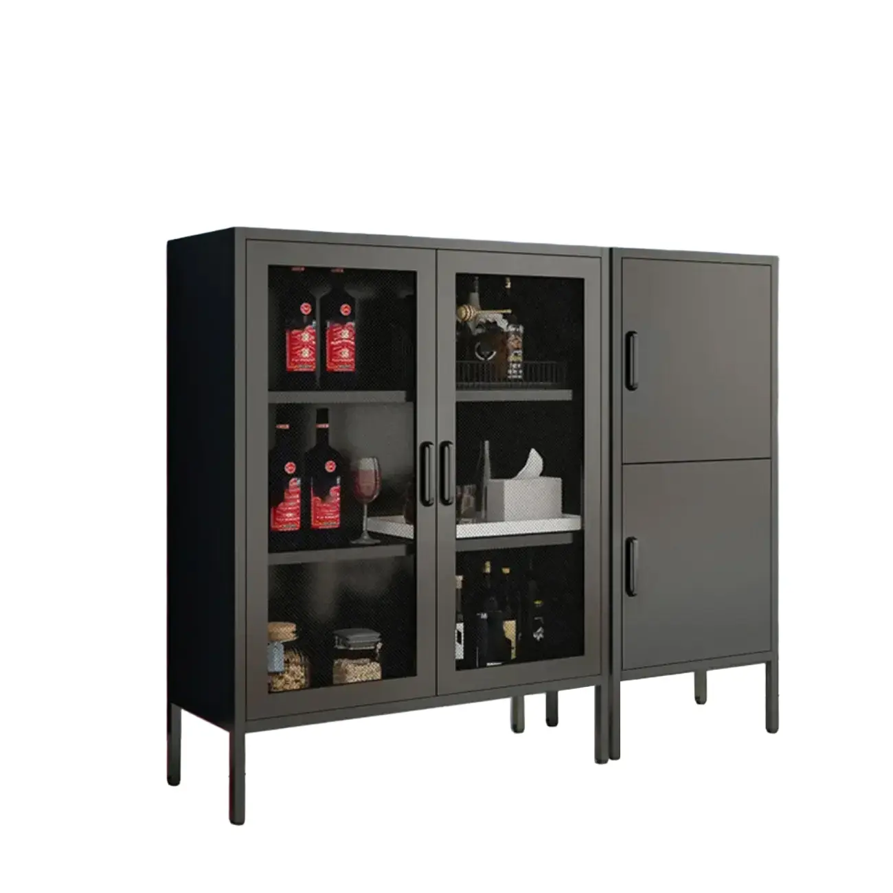 Modern Freestanding Storage Cabinet Suitable for Living Room   Image - 13 | homeyfad