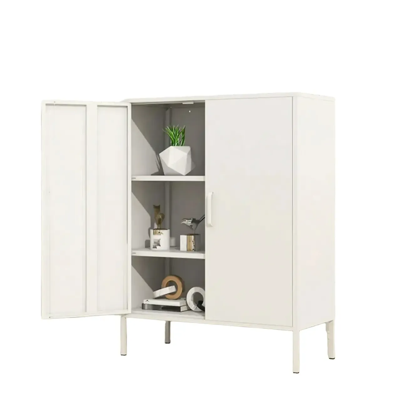 Modern Freestanding Storage Cabinet Suitable for Living Room   Image - 19
