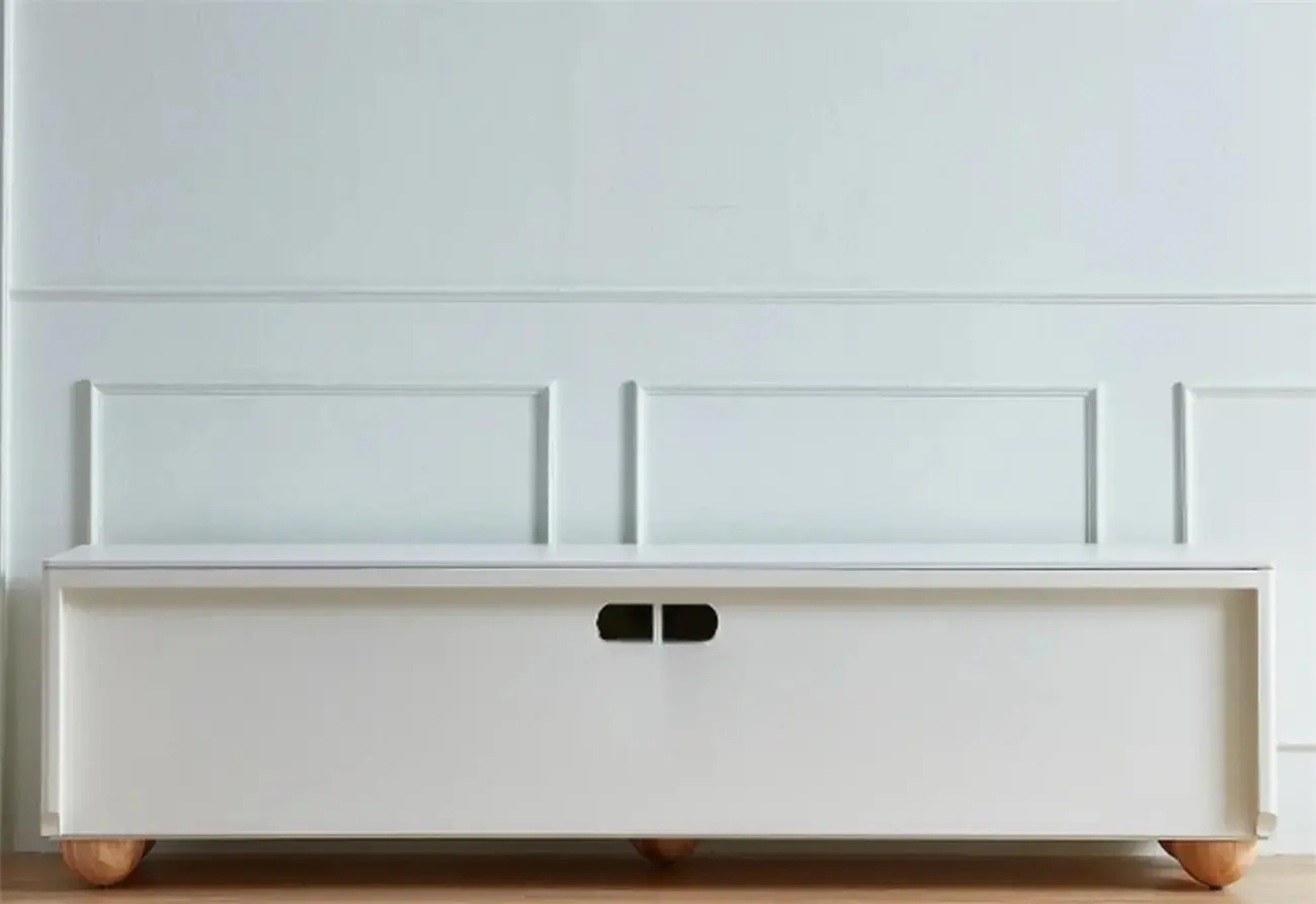 Elegant Stone Rectangular TV Stand with Shelves for Living Room Image - 4 | homeyfad