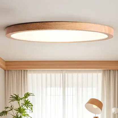 Circular Flush Mount Ceiling Light for Residential Spaces Image - 3