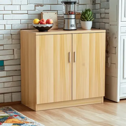 Modern Manufactured Wood Kitchen Cabinet , Free Standing Image - 3