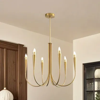 Mid-Century Branch Ceiling Chandelier with Adjustable Height Image - 7