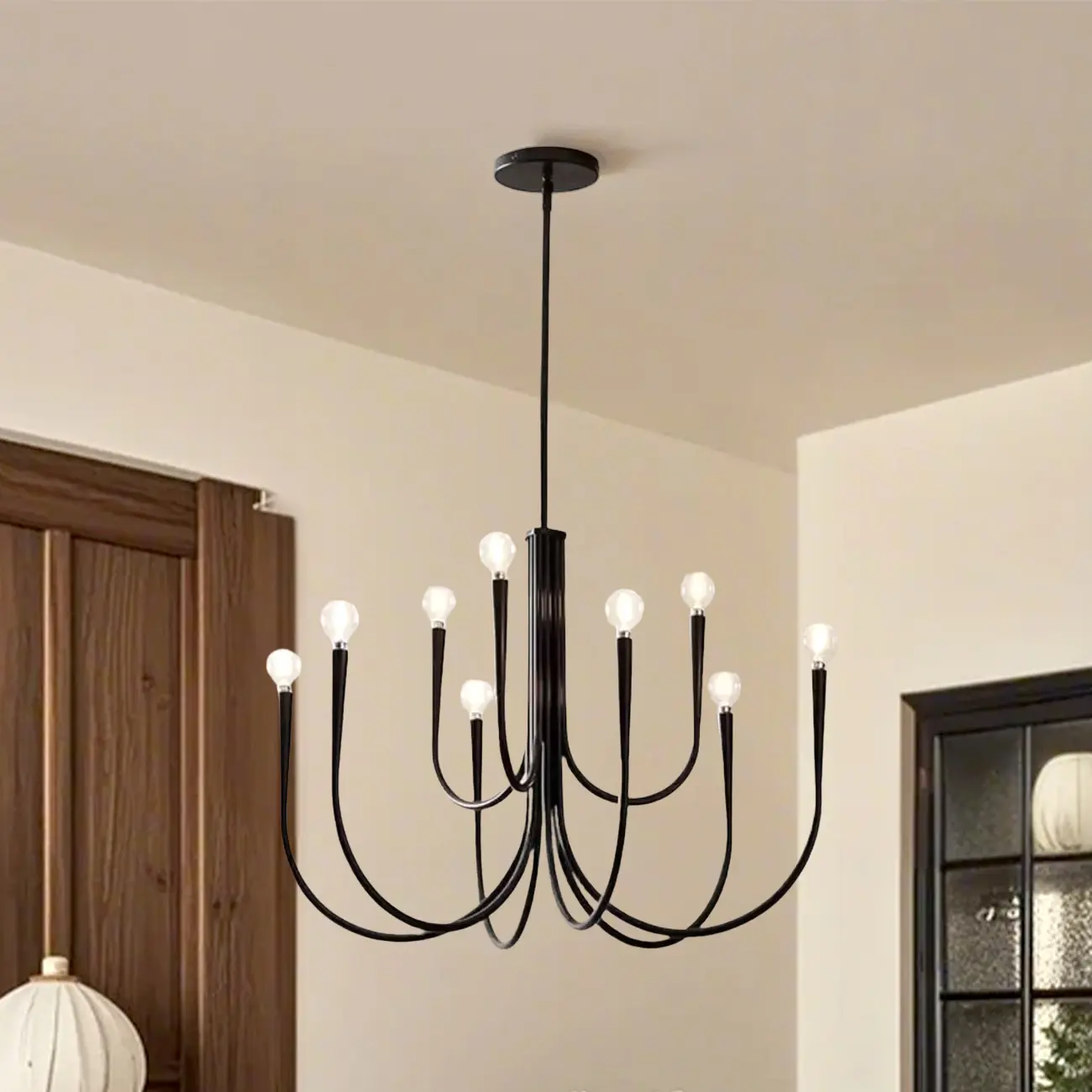 Mid-Century Branch Ceiling Chandelier with Adjustable Height Image - 8 | homeyfad