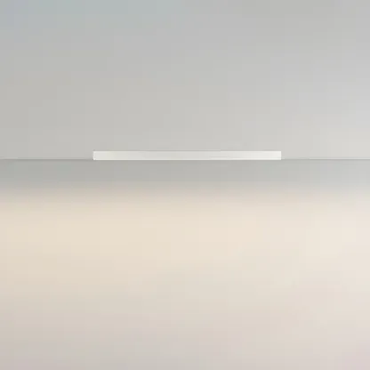 24"-39.5" L Stylish Black Linear LED Flush Ceiling Light Image - 7