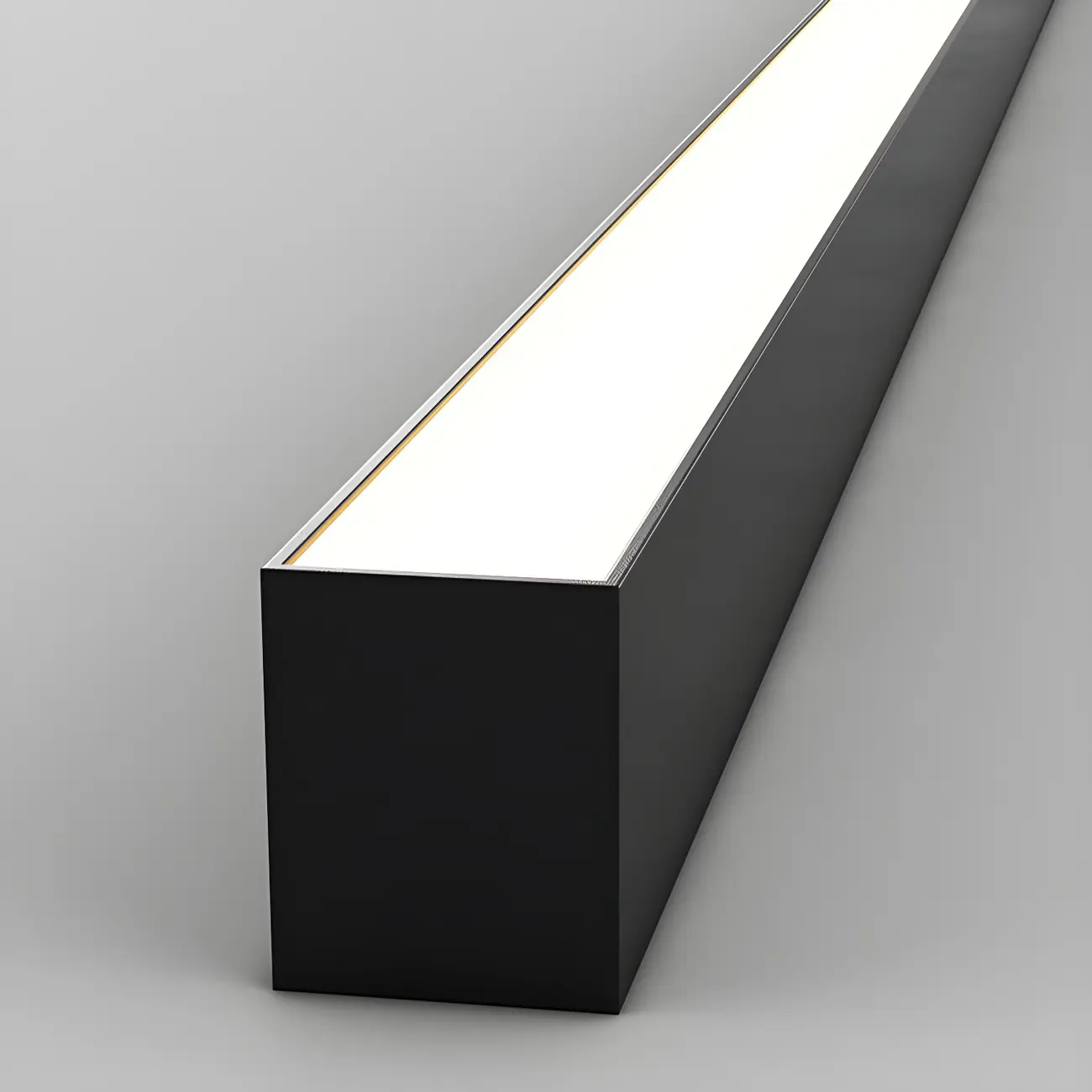 24"-39.5" L Stylish Black Linear LED Flush Ceiling Light Image - 8 | homeyfad