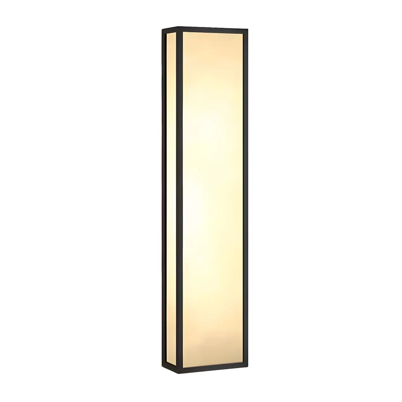 Modern Metal Black Rectangle Wall Light for Outdoor Image - 5 | homeyfad