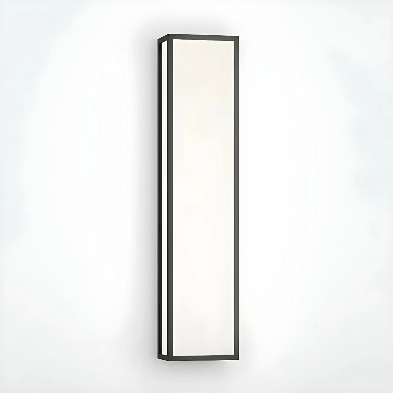 Modern Metal Black Rectangle Wall Light for Outdoor Image - 7 | homeyfad