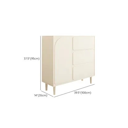 Modern White Wood Dressers & Chests with Soft Close Drawers #size